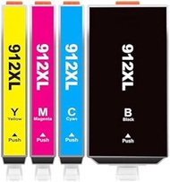 Mondo Stampa 912XL Ink Cartridges Replacement for HP 912 XL Multipack OfficeJet 8012 8010 8014 8015 