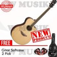 Yamaha Electric Acoustic Guitar APX 600 - Natural+Free Softcase+2
