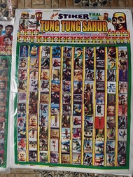 MAINAN ANAK (1 LEMBAR) LOTRE CABUT STICKER 100 KUPON