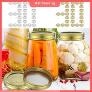 30Pcs Canning Jar Lids With Rings Good Sealing Canning Lids Mason Jar Lids Metal Jar Lids for Mason 