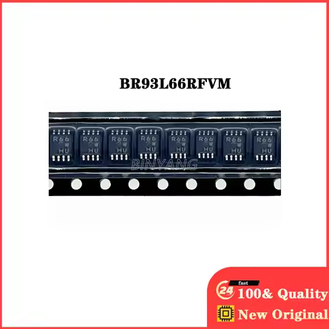 5PCS BR93L66RFVM C66 R66 93C66 R66W MSOP8 EEPROM IC
