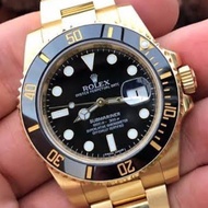 All Gold Submariner Rolex Watches For Men