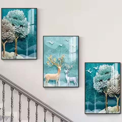 EE Scenery Paint On Canvas PhotoCustom Acrylic Painting By Numbers Ferry Handpaint Frameless Landsca