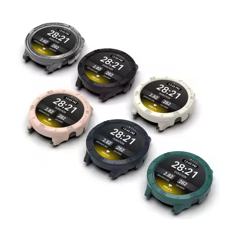 QZYLTD Suitable for Samsung Watch Galaxy Watch Active2 40/44mm bright scale half wrapped protective 
