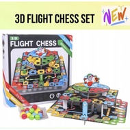 Kids learning 3D Flight Chess Set Board Game 3D Games 3D Checker