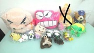  可保夢 Pikachu 蠟筆小新 肥嘟嘟 Chikawa 刺猬 世界動物 刺猬 龜 浣熊 Hand Puppet 刺蝟 熊貓 Stuff Animals 毛公仔
