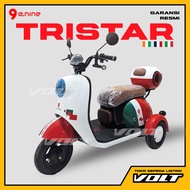 PROMO BIG SALLE Enine Tristar Sepeda Listrik Roda 3 E-Nine Italy Electric Bike