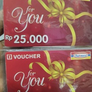 voucher indomaret 25 ribu