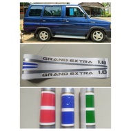 Stiker List Body Kijang Grand Extra 1.8 / Stiker Kijang Grand 1.8 / Kijang Grand Extra / Stiker Kija