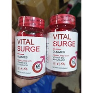 VITAL SURGE GUMMIES FOMULATED WITH VITAMIN B12 & FOLIC ACID 60Gummies