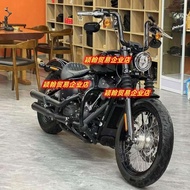 Luc Mall Harley Street Over 883 X48 Road King ฝ่าวงล้อม Heirs Fat Boy Retrofit 1.5 นิ้วหนาลิงสูงแฮนด