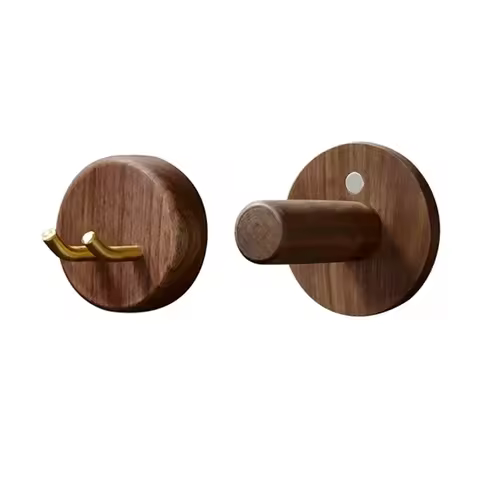 Wall Mounted Hair Dryer Holder Set For Dyson Solid Wood Hair Dryer Bracket Stand Bathroom Sets Rack 