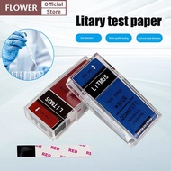 FOF 100pcs PH Test Strips, Acid/Alkali Litmus Paper for Water/Soil Lab FOO