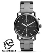 Fossil FS5400  Men Smoke Black Stainless Steel Chronograph Analog Watch