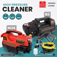 Alat Steam Cuci Motor dan Mobil Jet Cleaner M26  dan B3  Electric High Pressure/Tidak Berisik miniko