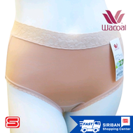 กางเกงชั้นในวาโก้ตกแต่งขอบลูกไม้ รุ่น WU4893 Wacoal Short Panty กางเกงในรูปแบบ แบบเต็มตัว ขอบลูกไม้ 5 สี