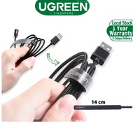 UGREEN Cable Organizer 1pc/10pcs Cable Tie Wire Winder Nylon Tape 14cm