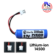 Baterai Speaker & Baterai Alat Elektronik Lainnya 1X 14500 3000mAh 3.7V Konektor JST XH 2 PIN