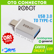 Konektor OTG USB 3.0 To Type C - Adaptor OTG Tipe C USB To C | Sambungan OTG | OTG HP ke USB | Sambu