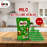 Milo Cube Pouch Contains 50 Blocks 2.7g Chocolate Topping Dessert Brownies Ice Cream Cake Premium Sn
