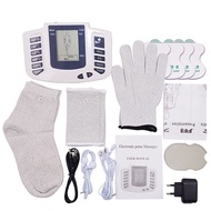 SALORIE Tens Acupuncture Body Massager Therapy Machine 16 Pads For Face Back Neck Shoulder Wrist