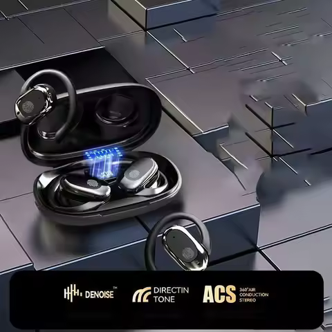 UYUXIO AI Language Translating Earbuds with 144 Languages Real Time Translator Earphone OWS Headphon