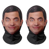 1/2/3/4/5PCS 3D Printed Cosplay Funny Face Mask Elastic Mesh for Men Women Cosplay Role Play Headdre