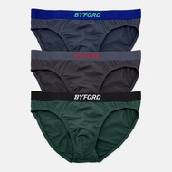 Byford 3pcs Men Mini Briefs Bamboo Elastane BMB937271AS1