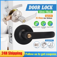 Doorknob Lever Type aluminium alloy Lockset Door Knob Anti-Corrosion Handle Lock With Keys