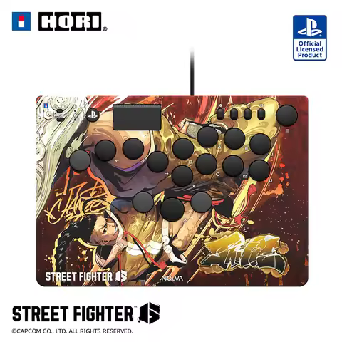 Hori Hitbox Fighting Arcade Controller Street Fighter 6 Cammy Mechanical All Button For Ps5 Pc Windo