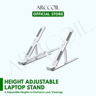 Arccoil Height Premium Aluminium Adjustable Laptop Stand