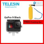 Telesin GoPro 13 12 11 10 9 เคสกันน้ำ กล้อง GoPro 13 12 11 10 9 ดำน้ำได้ลึกถึง 40 เมตร สำหรับดำน้ำ แ