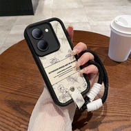 New Design Casing VIVO Y39 Y28s Y18s Y18 Y03 Y03t Y17s Y27s Y36 Y02 Y02A Y02T 4G 5G Phone Case Retro