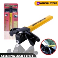 UNDER ARMOUR T-shaped car steering wheel lock, under brand ARMOUR