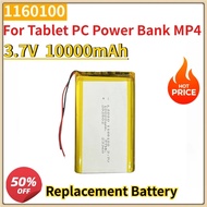 New 1160100 Replacement Battery 3.7V 10000mAh For Tablet PC Power Bank MP4 Li-Polymer