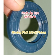 Pressure seal 25*40*6, 25x40x6, seal installed for hydraulic pump, oil, steering seal, seal installe