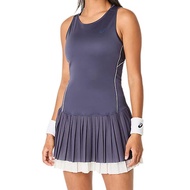 Asics ชุดเดรสเทนนิสผู้หญิง Womens Match Dress | Indigo Fog ( 2042A389-500 )