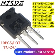 1-5PCS STW68N60DM6 STW28N65M2 STW28N60DM2 STW43N60DM2 STW31N65M5 STW78N65M5 STW68N65DM6 STW52N60DM6 