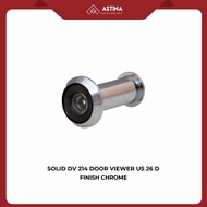 SOLID DV 214 DOOR VIEWER US 26 D FINISH CHROME