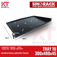 1U Server Rack Stand Tray || Wallmount Rack Server Universal