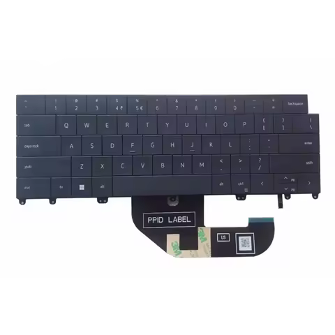 LL+ New Laptop US Keyboard for Dell XPS 13 Plus 9320 Backlit Backlight black