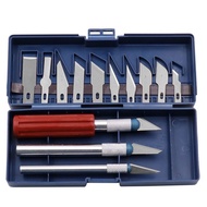 Exacto Knives Kit 13pc Precision Blades Knife Set Craft Razor Sculpting Art Tool Sharp Blade Mud Scu