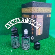 botol parfum tola kubah 12ml hitam