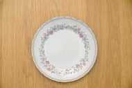 日本Noritake Colebrook系列 20.5公分骨瓷餐盤 中古品 台灣免運