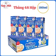 Thùng 48 Hộp Sữa Bột Pha Sẵn Nutricare Metacare Eco Xanh 180ml