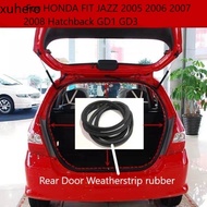 Rear Door Seal Rubber Band For HONDA FIT JAZZ 2005 2006 2007 2008 Hatchback GD1 GD3