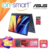 ASUS Vivobook S Flip TN3402YA-LZ303W | AMD Ryzen 5 7430U | 16GB RAM 512GB SSD | 14" Display | 2Y Warranty Student Laptop