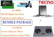 TECNO HOOD AND HOB BUNDLE PACKAGE FOR ( KA 9808 &amp; T 22TGSV) / FREE EXPRESS DELIVERY