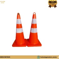 Traffic cone 70cm/cone Then Linta 70cm Rubber Material