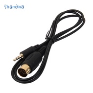 [Shamjina] For Kenwood Stereo Radio CD Changer Port to 3.5mm Aux Audio Adaptor Cable